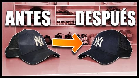 como lavar gorras sin cloro.